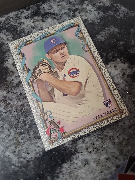 2023 Topps Allen Ginter HAYDEN WESNESKI Cubs Rc 155 Foil Filigree EBay