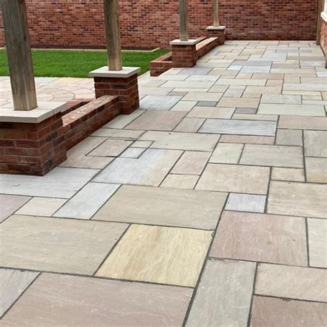 Rippon Buff 4 Mixed Sizes 15m2 Paving Stones Direct