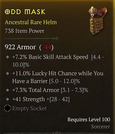 Wts Nice Arc Sorc Helm As Lhc Arm Roll Topic D2jsp