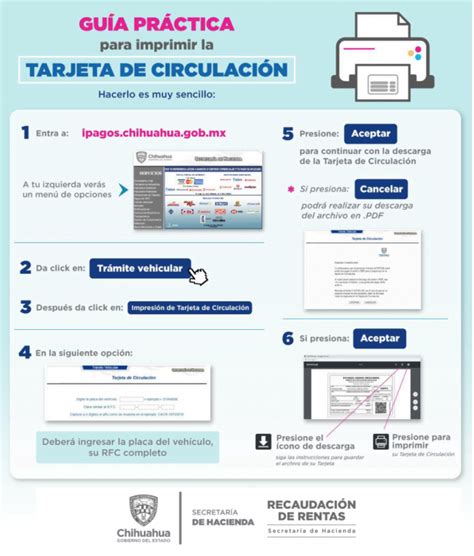 Tarjeta de circulación se puede imprimir desde casa YoCiudadano