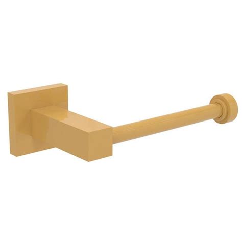 Allied Brass Dayton Euro Style Toilet Paper Holder In Spanish Gold Dy