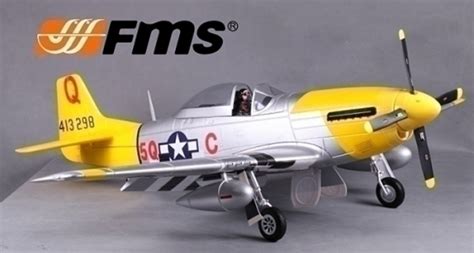 FMS FMS 6 CH Giant Ferocious Frankie P51 D V7 RC Warbird Airplane Parts