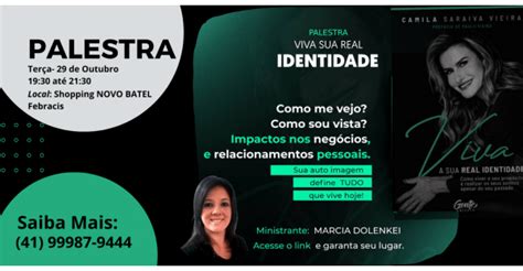 Palestra Viva Sua Real Identidade Em Curitiba Sympla