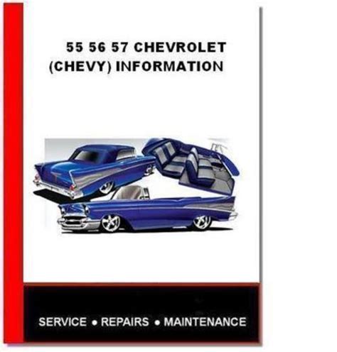 55 56 57 Chevrolet Full Infomation Assembly Manuals Tradebit