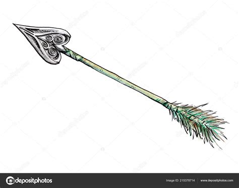 Ancient Arrow Drawing