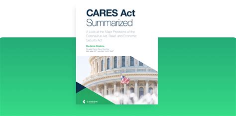 Cares Act Summarized