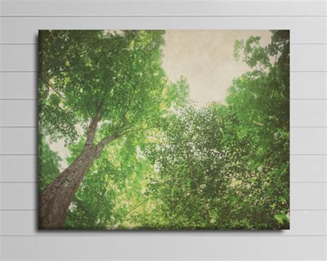 Items Similar To Large Tree Wall Art Tree Canvas Wrap Forest Canvas