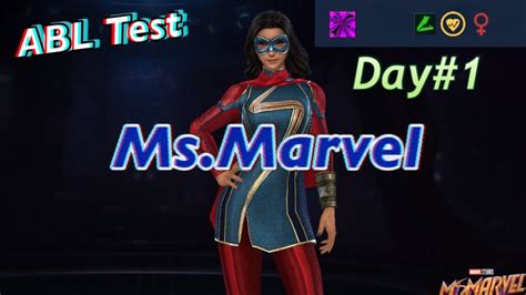 Ms Marvel M Speed Human Female Abl Fracture Youtube