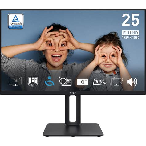 MSI Pro MP251P 24 5 FHD 100Hz Height Adjustable Monitor JB Hi Fi