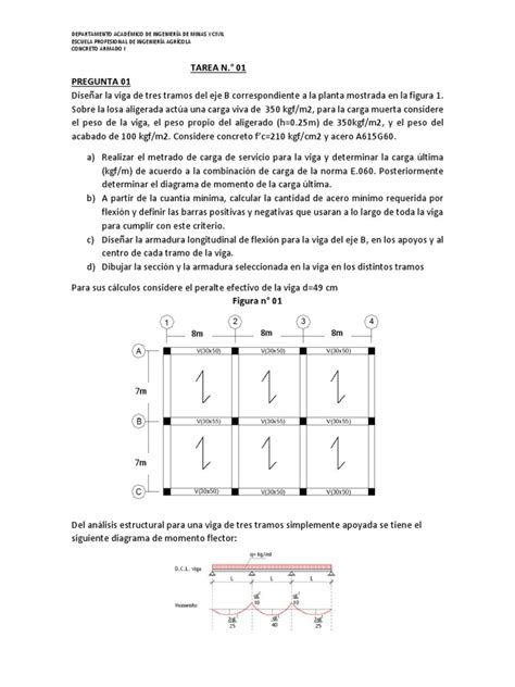 Ejercicios De Diseño De Vigas A Flexion Concreto Reforzado Doblar