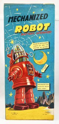 Forbidden Planet Robby The Robot Nomura Toys Battery