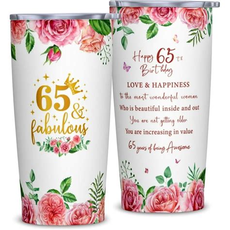 Sugestão De Presente Para Senhora De 65 Anos - Regalos de 65 cumpleaños para mujeres, regalos de cumpleaños para ...