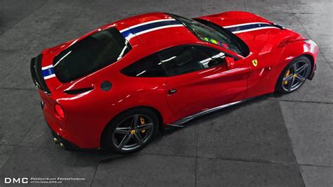 Ferrari F12 Gets Dmc Spia Treatment With Speciale Stripe