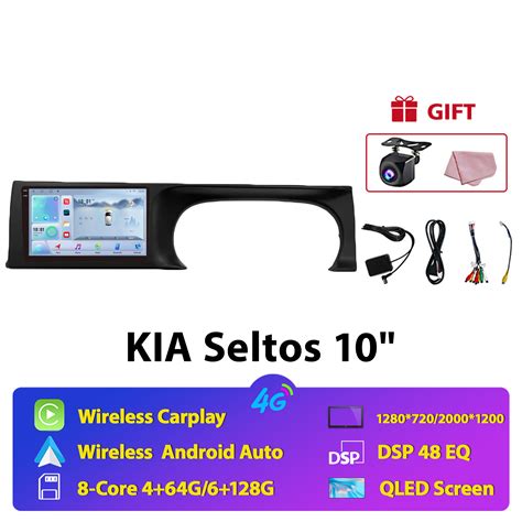 Nunoo Kia Seltos Inch Touch Screen Mirror Link Android Car Dvd