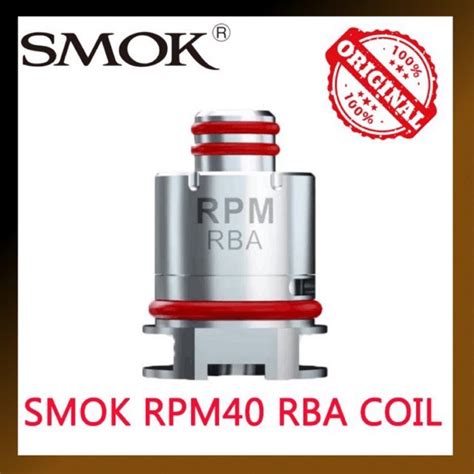 Smok Original Smok Rpm Rba Coil Diy Head Evaporator For Smok Rpm Pod