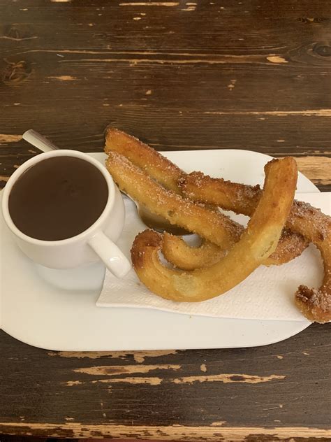 Breakfast Chocolate Churros Free Photo On Pixabay Pixabay