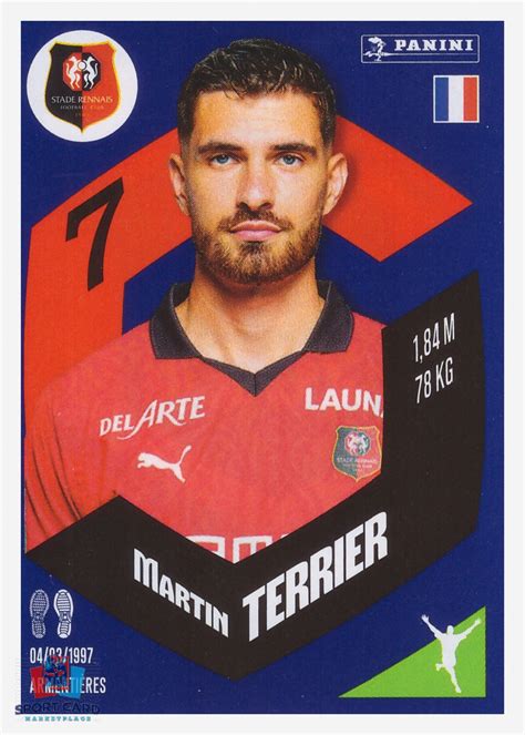 Panini Foot Martin Terrier Stade Rennais Fc