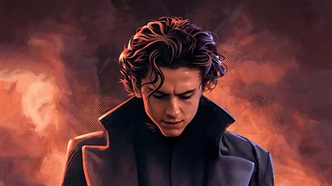 Timothee Chalamet Como Paul Atreides En Dune Fanart Fondo De Pantalla