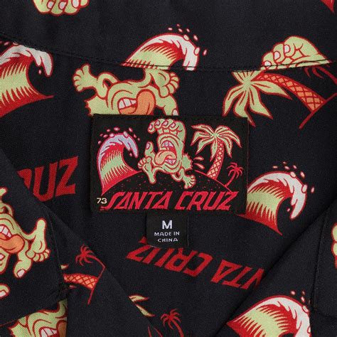 Santa Cruz サンタクルーズ Beach Bum Hand Ss Party Tops シャツ 半袖 パーティ（22fa