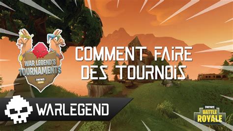 Tuto Comment Faire Des Tournois Sur Fortnite Battle Royale Pc Ps