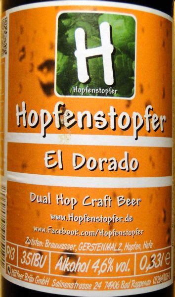 1000 Getraenke Biertest Hopfenstopfer El Dorado 8 Von 10 Punkten