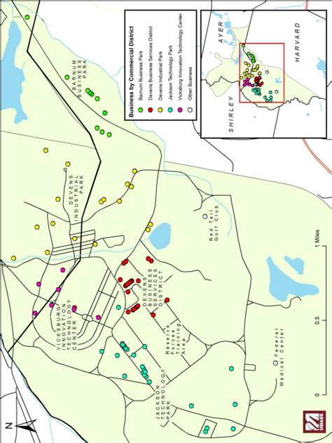 Fort Devens Range Map