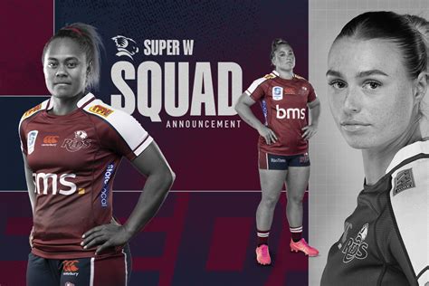 Queensland Reds 2024 Super Rugby Womens Squad Announced