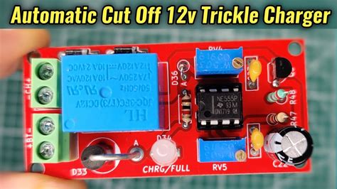 Automatic Cut Off 12v Trickle Charger Jlcpcb YouTube