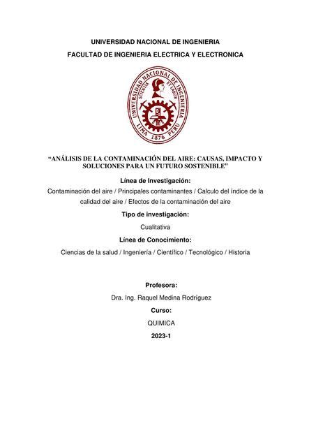 La contaminación del aire Julio Portocarrero uDocz