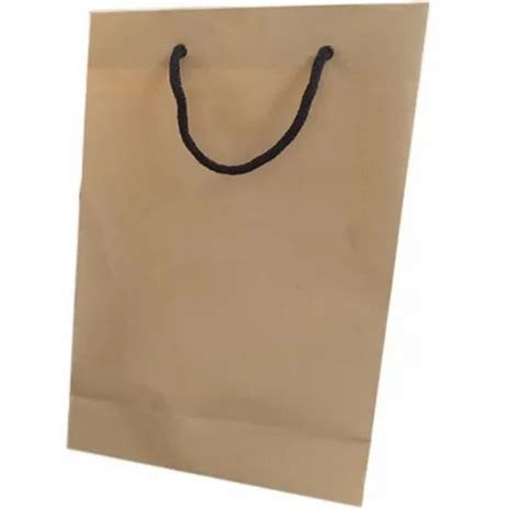 Brown Plain Paper Bag For Grocery Capacity 0 5 Kg At Rs 4 50 Piece