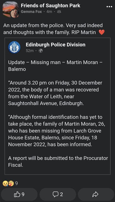 Update On The Water Of Leith Incident This Afternoon R Edinburgh