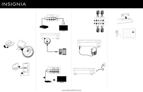 Insignia Ns Str Quick Setup Guide English