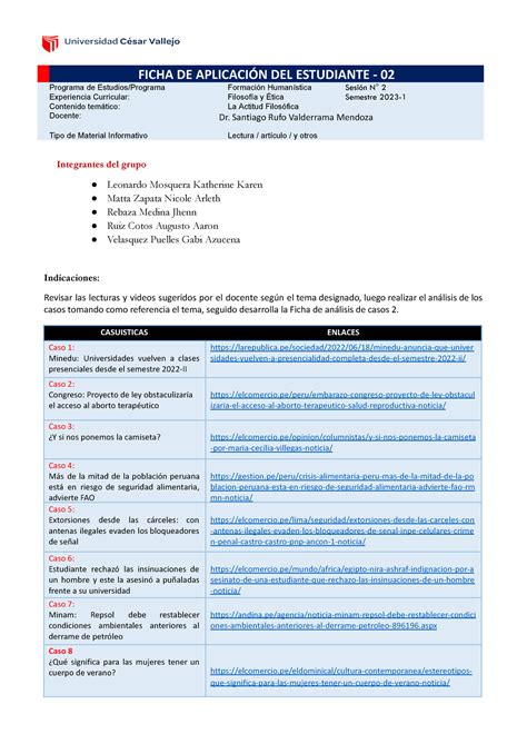 Ficha DE Aplicación 02 svm FICHA DE APLICACIÓN DEL ESTUDIANTE 02