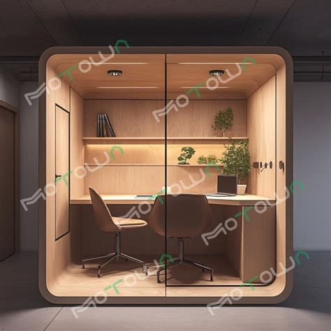 Sound Proof Acoustic Office Booth Office Meeting Pods Soundproof Live