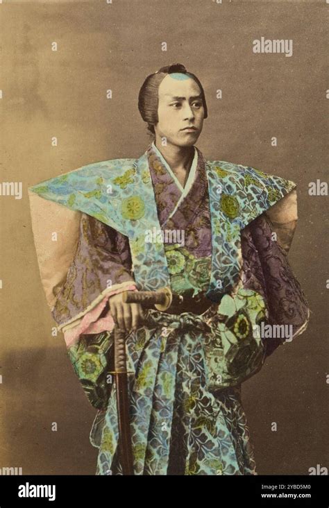 japanese warrior   studio portrait   man  traditional