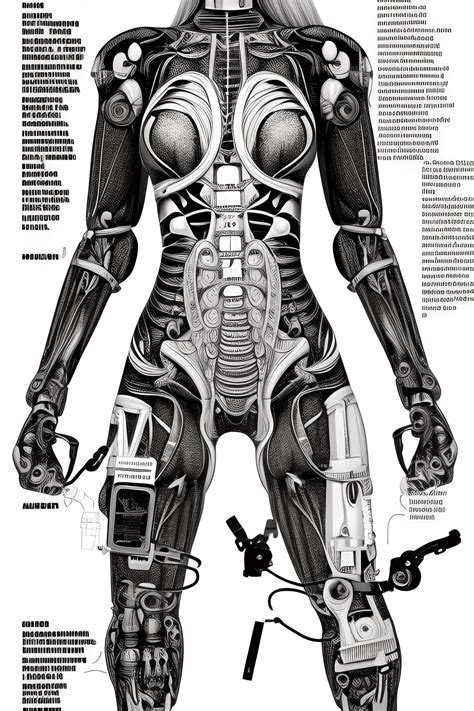 Anatomically Correct Trans Ts Swimsuit Model Bionic Cyborg Woman Alien