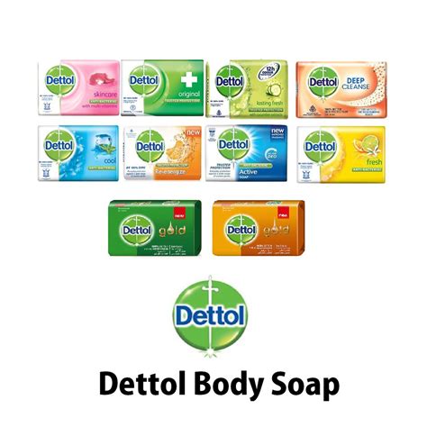 3pcs Dettol Body Bar Soap 65gm Shopee Malaysia