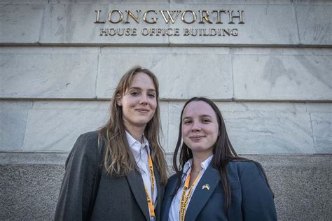 Binghamton students from Ukraine make their voices heard at D.C. summit