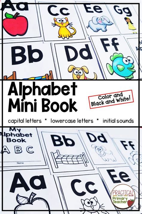 Alphabet Mini Books Printable Free Web This Super Cute Free Printable