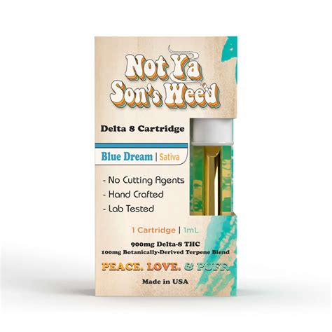 Blue Dream Delta 8 Ccell Cartridge 1g Not Ya Son S Weed