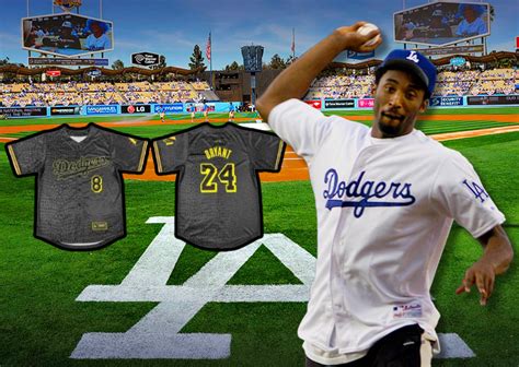 La Dodgers To Honor Kobe Bryant With Special Jerseys On Sept 1