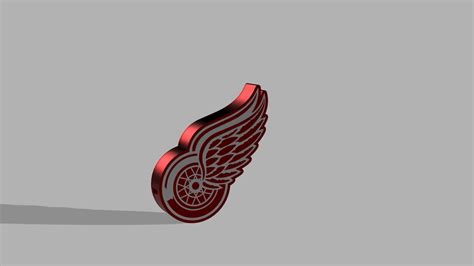 Detroit Redwings Lightbox By Foggys Crafts Makerworld