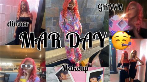 MARS BIRTHDAY VLOG Dinner GRWM Prep YouTube