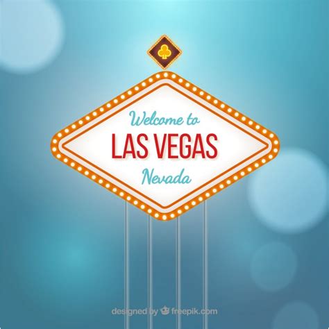 Welcome To Las Vegas Sign Template Las Vegas Sign Vector Vector Free