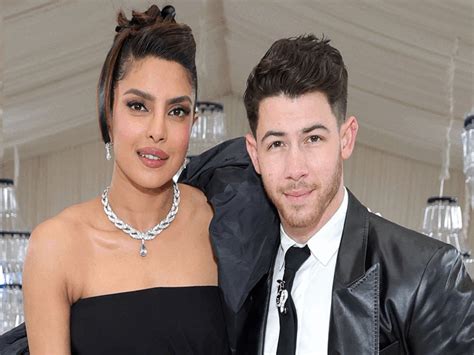 Met Gala Priyanka Chopra Nick Jonas Twin In Black