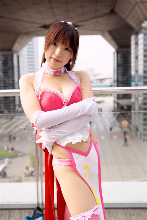 Rayu Tsubomi Lingerie Senshi Papillon Rose Highres Photo Medium Apron Bra Cosplay