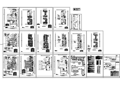 某综合楼地下室三层通风施工图其他空调工程设计图土木在线