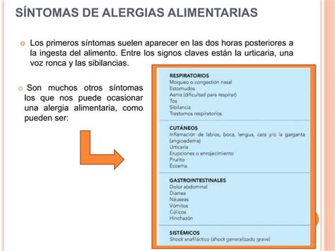 Alergias E Intolerancias Alimentarias Ppt