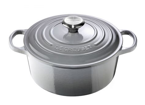 Le Creuset Signature Rund Gryta Cm Liter Mist Grey