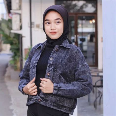 Jual Jaket Jeans Vintage Oversize Wanita Kekinian Jaket Denim Vintage